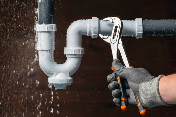 Professional Plumbing technician working in Coleman Falls, VA